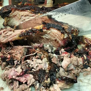 Brisket to some but we call it beef in Texas!!!