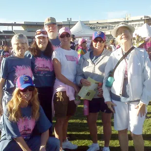We support ACS breast cancer walk--Making Strides!