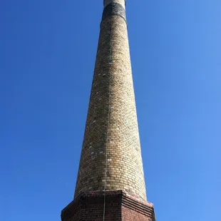 Smoke stack at Harding Street Lofts
