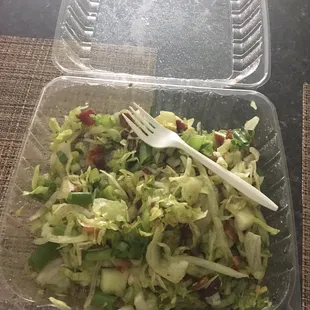 Wilted Lettuce Salad