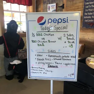 Today's special September 4, 2020