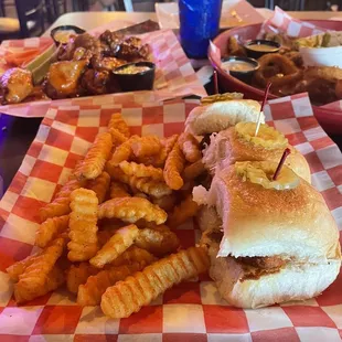 Buffalo Chicken Sliders