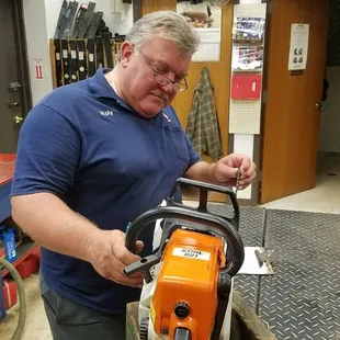 We do small engine repair!