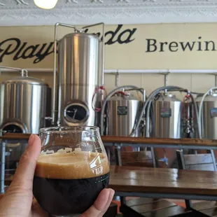 Go big! Imperial stout 15% abv