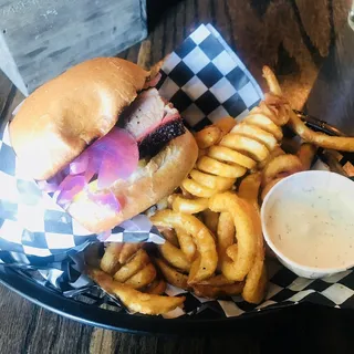 Beef Brisket Sandwich