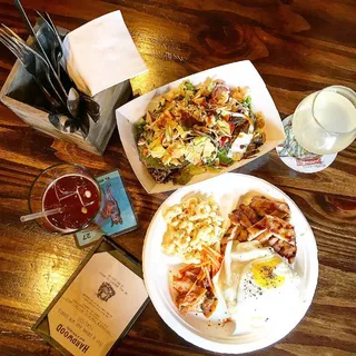 Hawaiian Grilled Chicken Rice Plate