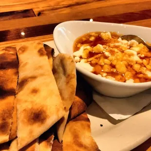 Hot Honey Goat Cheese