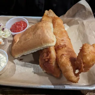 fish and chips, food