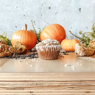 pumpkins and muffins