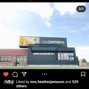 I forgot to snap a photo! Here's a shot from their IG so you can spot it.