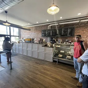 customers in a coffee shop