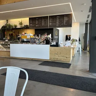 Menu, ordering counter