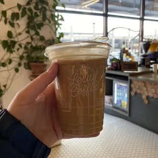 Iced Caramel Latte Quad Shot