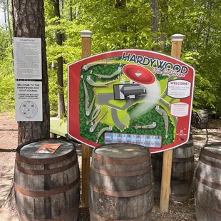 Info on disc golf course