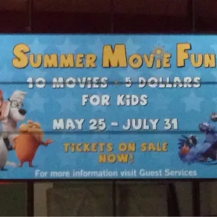 Great deals on movies for the Summer