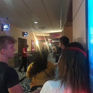 Seeing Avengers with 500 other people