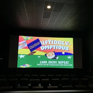 Stadium seating with reclining chairs