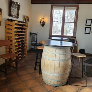 a wine cellar