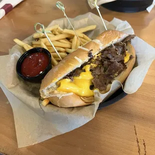 Philly Cheese and Fries