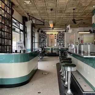 interior, sushi and sashimi