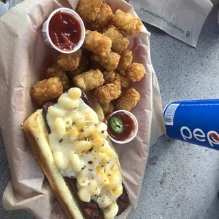 Mac and Cheese Dog Meal
