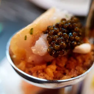 Harlo Caviar Bites - Caviar taco (hamachi)