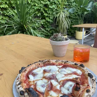 Sneak peek at their gorgeous patio!