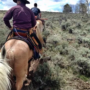 2014 wranglers heading out for trail maintenance