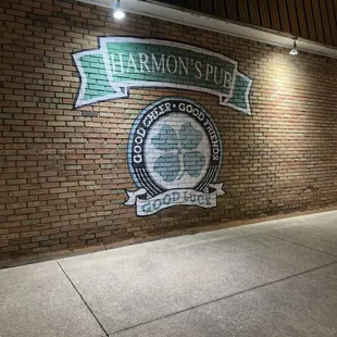 Outside building