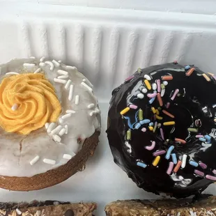 Orange Creamsicle and Chocolate Glazed