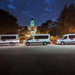 14 Passenger vans