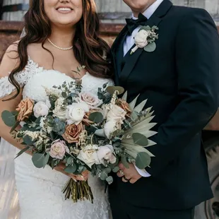 The Bride, The Groom, and The Bouquet
