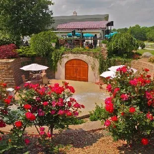 Entrance to the underground wine cave