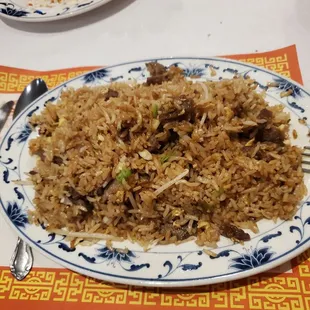 Beef fried rice