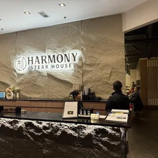 Front desk