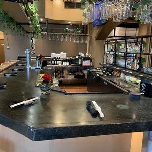 The bar