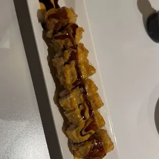 Fried Crab Rangoon Roll