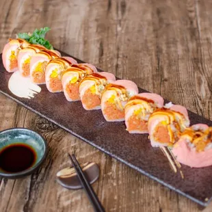 food, sushi and sashimi, sushi, sashimi