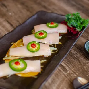 sushi and sashimi, food