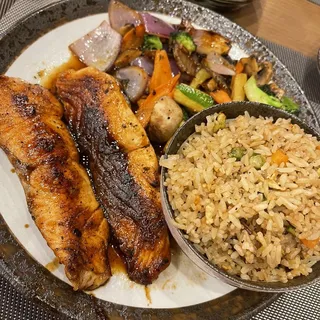 Hibachi Salmon