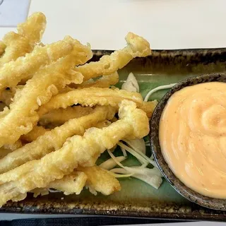 Tempura Oyster Mushrooms