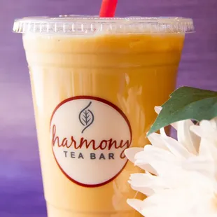 Lavender Earl Gray Milk Tea.