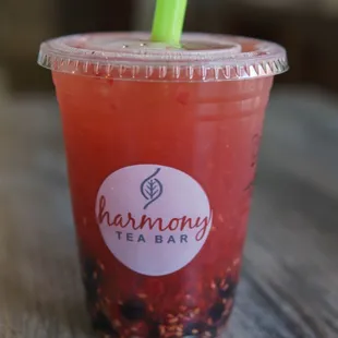 Raspberry Oolong Tea