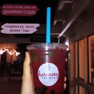 Raspberry Mint Green Tea