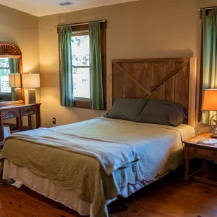 One of the rooms in the Sycamore Suites