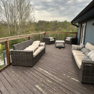 Patio for guest rooms