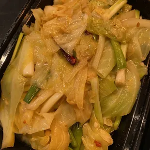 Stir Fried Chinese Cabbage