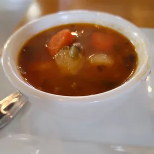 Pork meatball soup.