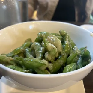 Garlic Edamame