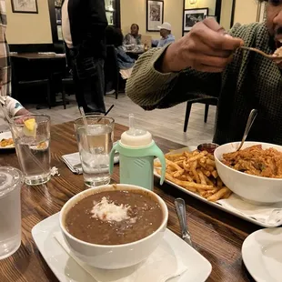 Jambalaya and Red Beans &amp; Rice